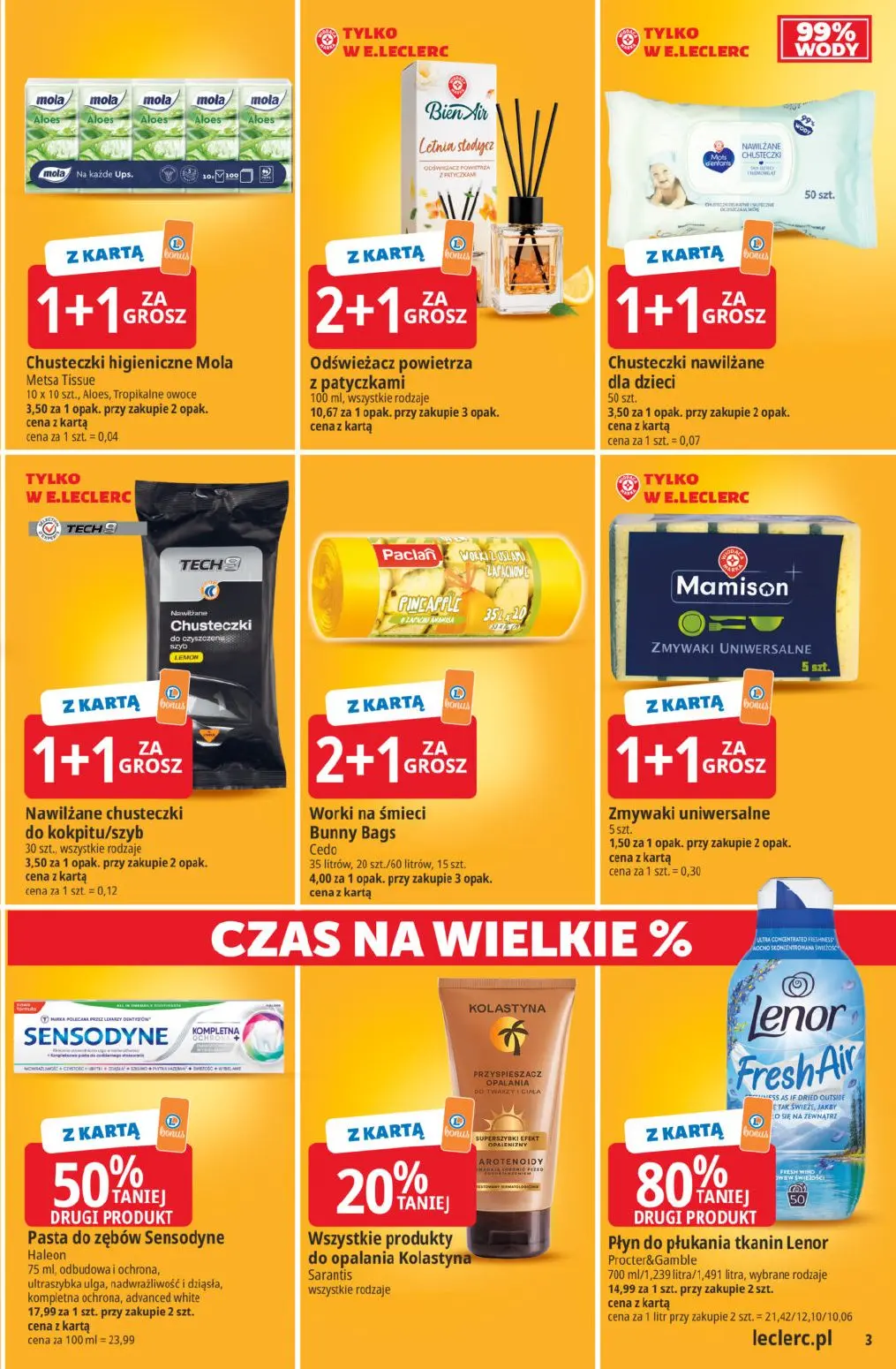 gazetka promocyjna E.Leclerc Hity cenowe - Strona 3