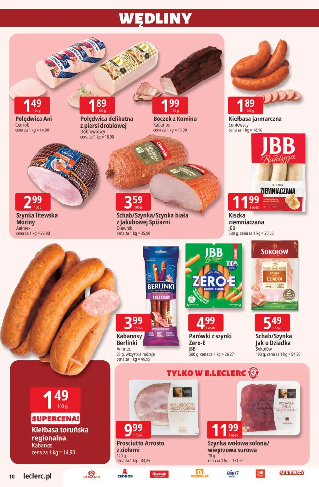 gazetka promocyjna E.Leclerc Hity cenowe - Strona 10