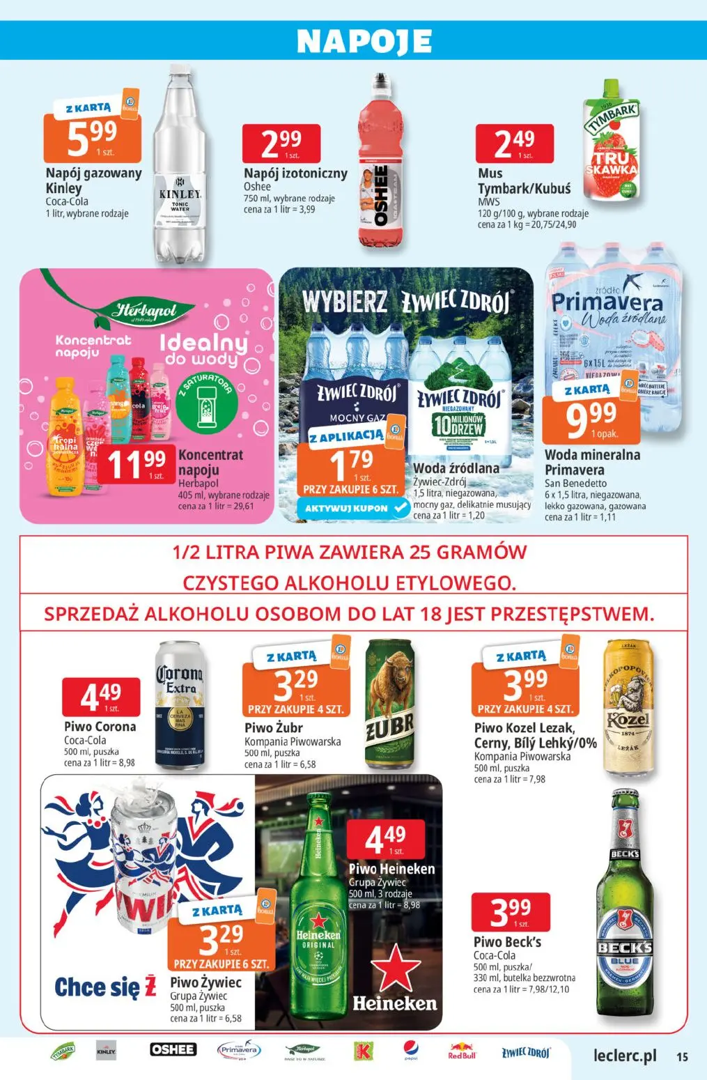gazetka promocyjna E.Leclerc Hity cenowe - Strona 15
