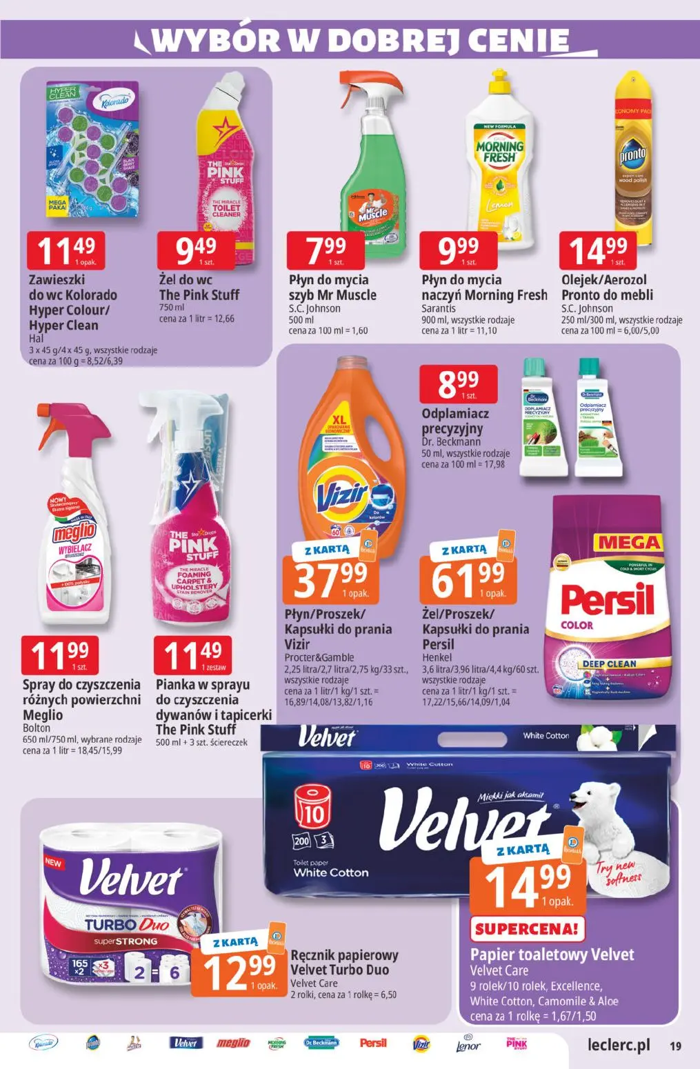 gazetka promocyjna E.Leclerc Hity cenowe - Strona 19