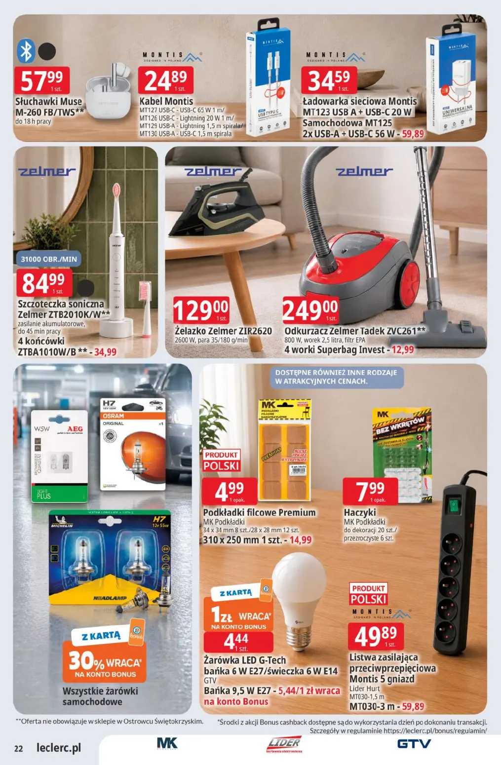 gazetka promocyjna E.Leclerc Hity cenowe - Strona 22
