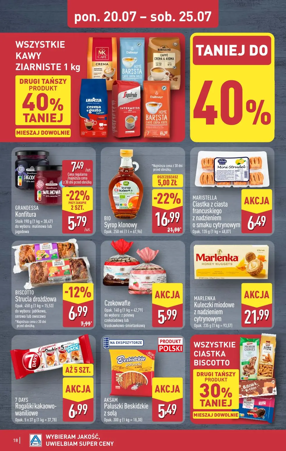 gazetka promocyjna ALDI Wybieram ALDI - Strona 18