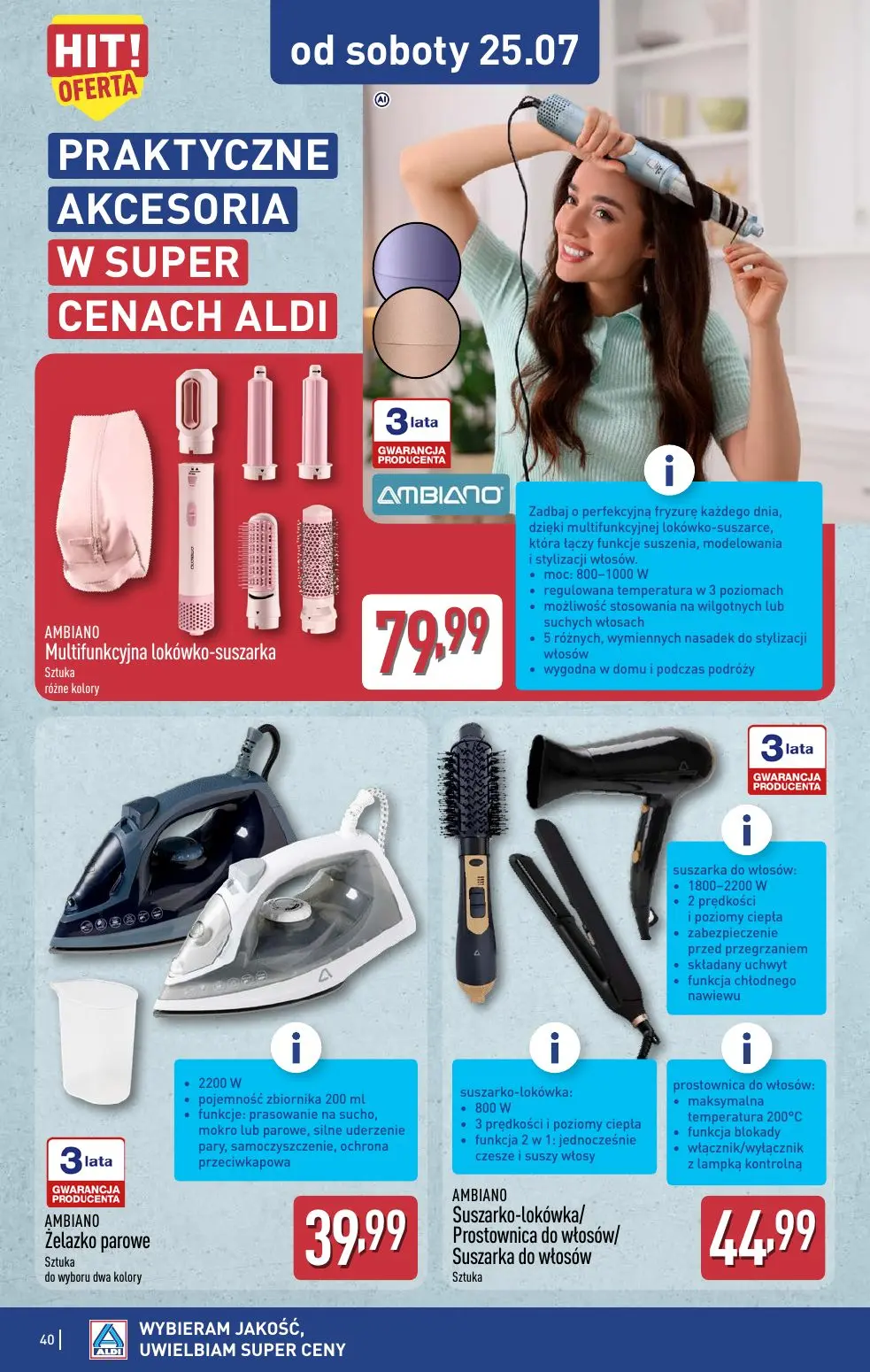 gazetka promocyjna ALDI Wybieram ALDI - Strona 40