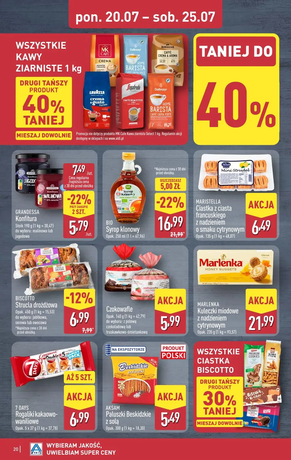 gazetka promocyjna ALDI Wybieram ALDI - Strona 20