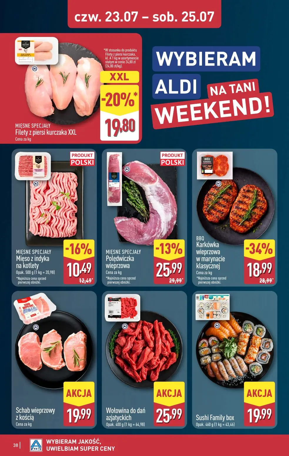 gazetka promocyjna ALDI Wybieram ALDI - Strona 38