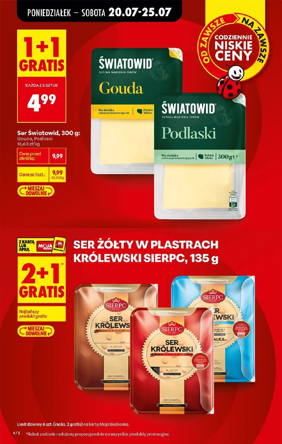 gazetka promocyjna Biedronka Od poniedziałku - Strona 4