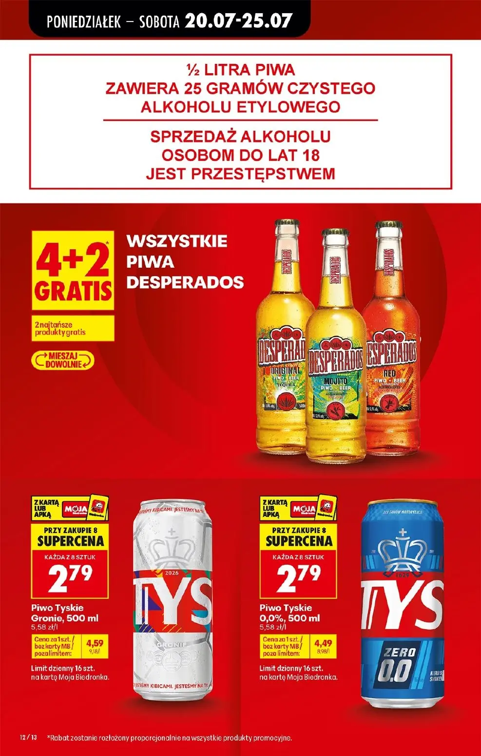gazetka promocyjna Biedronka Od poniedziałku - Strona 14