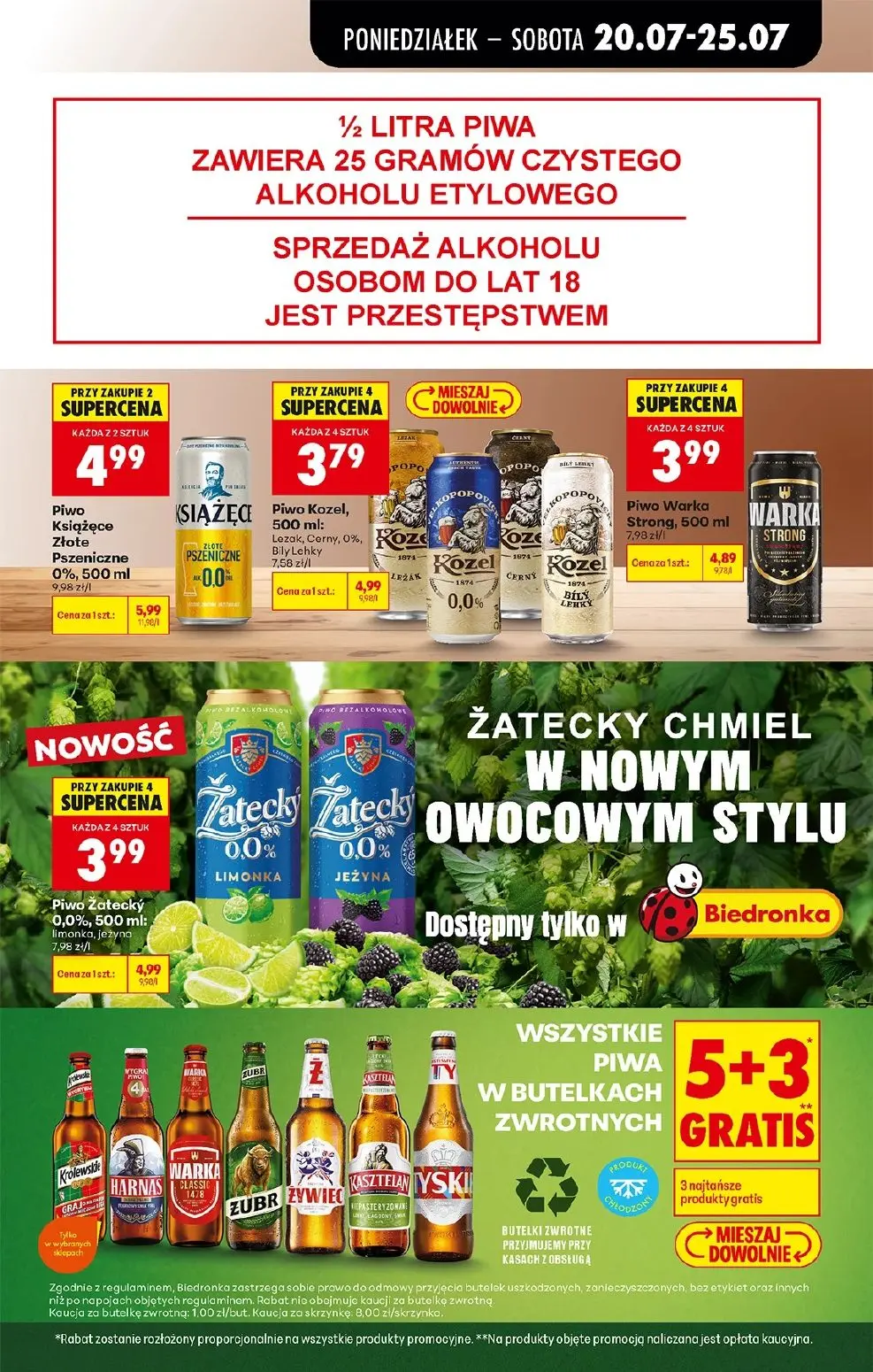 gazetka promocyjna Biedronka Od poniedziałku - Strona 69