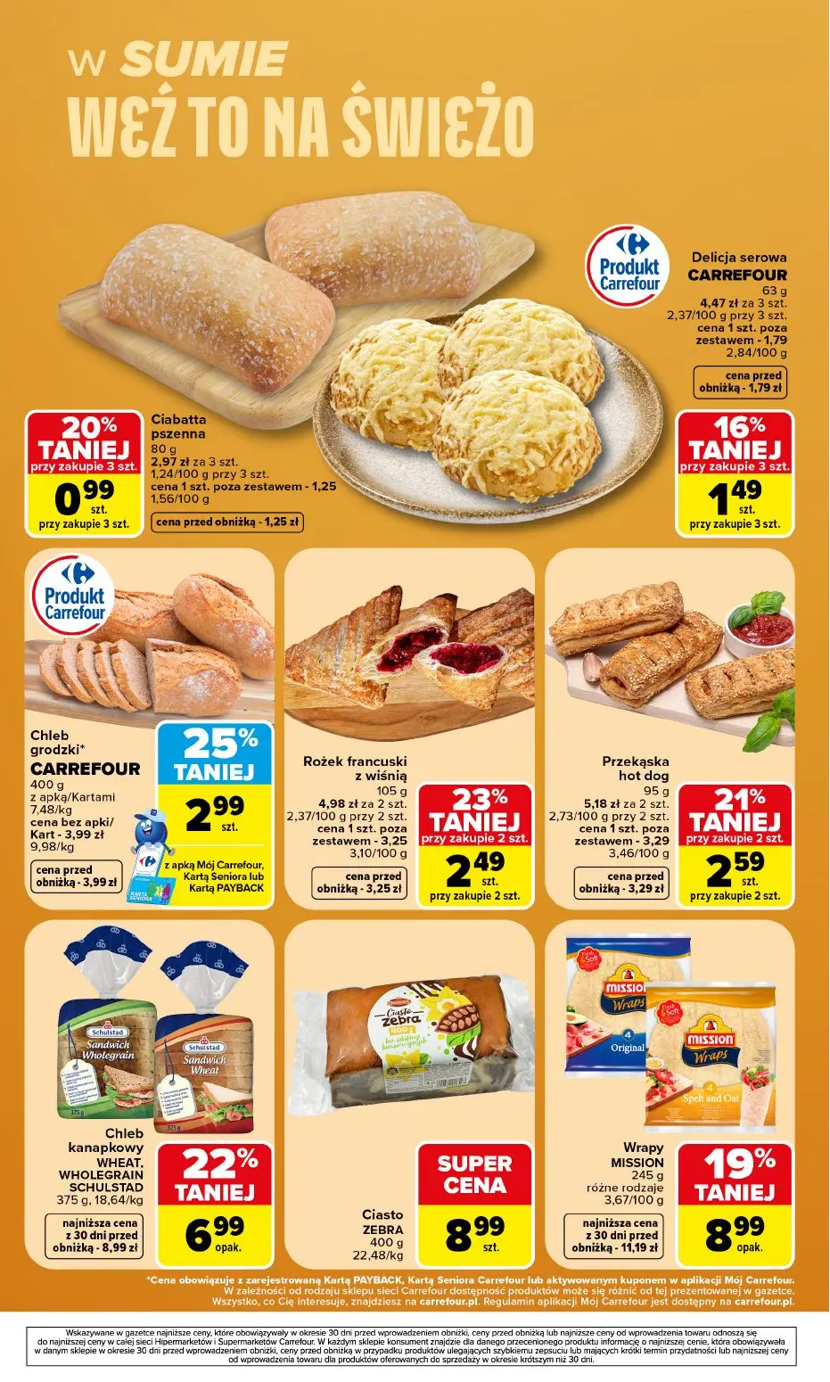 gazetka promocyjna Carrefour Market W sumie weź to na świeżo - Strona 6