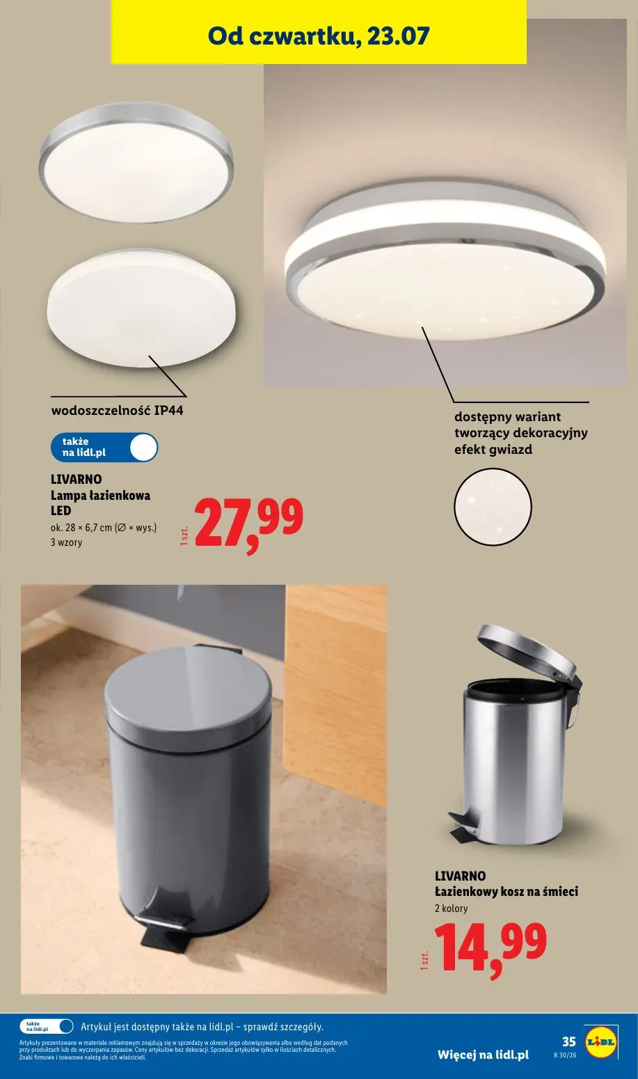 gazetka promocyjna LIDL Od poniedziałku - Strona 43
