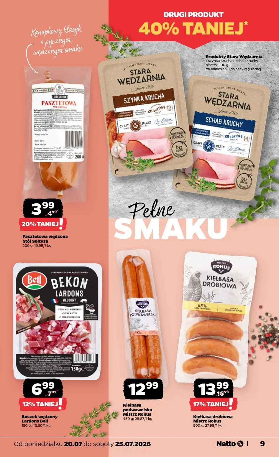 gazetka promocyjna NETTO Gazetka spożywcza - Strona 9