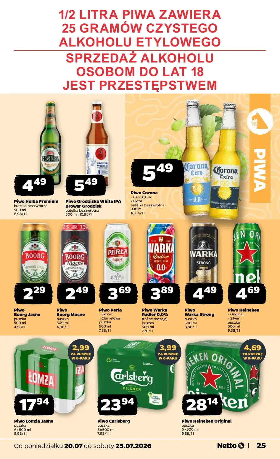 gazetka promocyjna NETTO Gazetka spożywcza - Strona 25