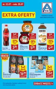 Gazetka promocyjna ALDI, ważna od 2026-07-22 do 2026-07-25.