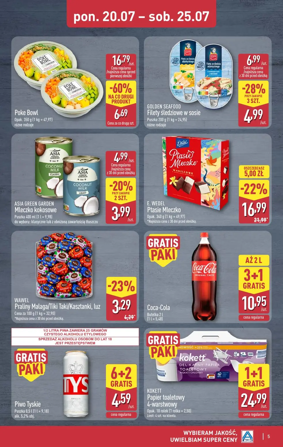 gazetka promocyjna ALDI Oferta od CZWARTKU - Strona 5