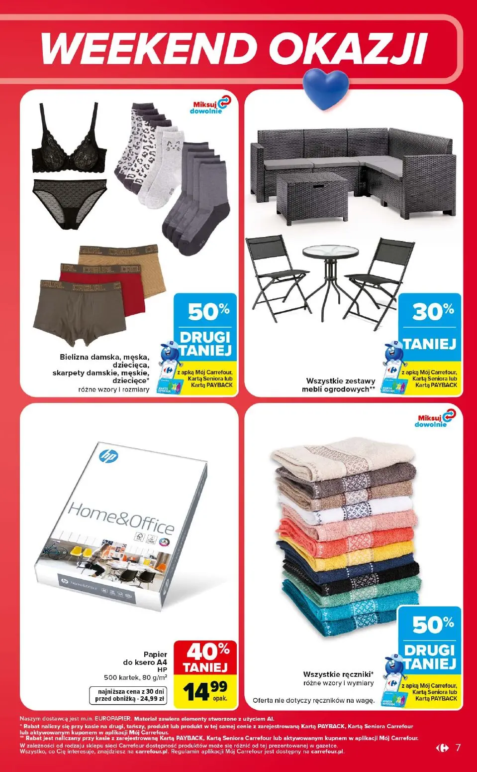 gazetka promocyjna Carrefour Market Weekend okazji - Strona 7