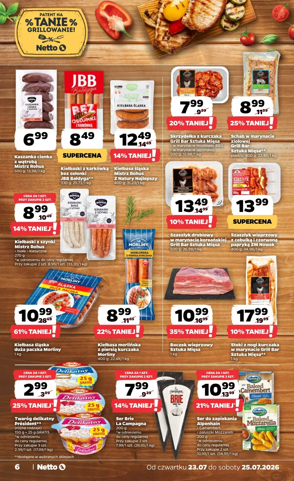 gazetka promocyjna NETTO Gazetka spożywcza - Strona 6