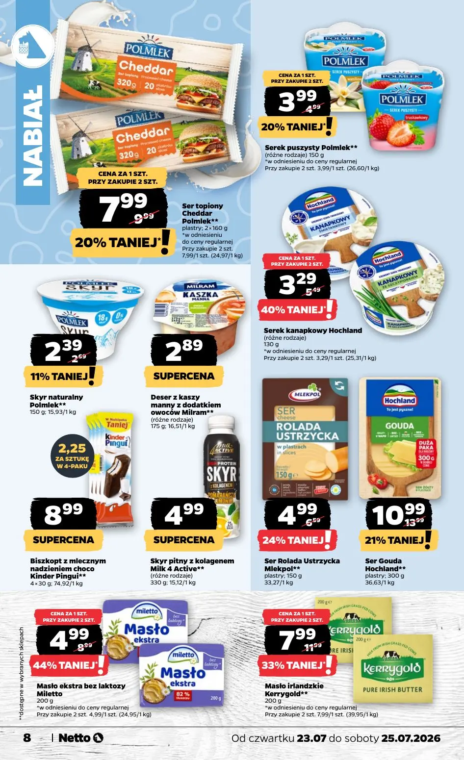gazetka promocyjna NETTO Gazetka spożywcza - Strona 8