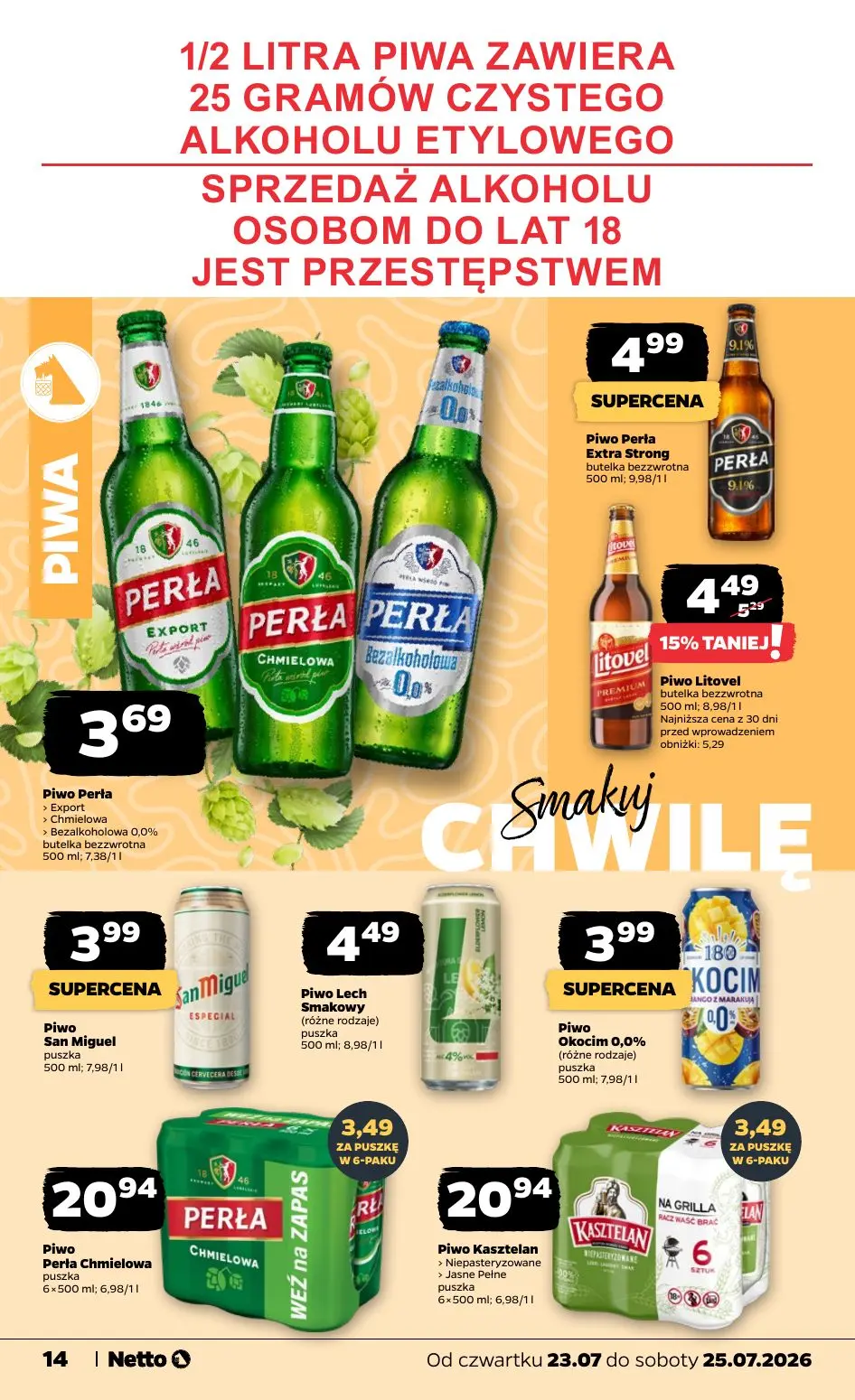 gazetka promocyjna NETTO Gazetka spożywcza - Strona 14