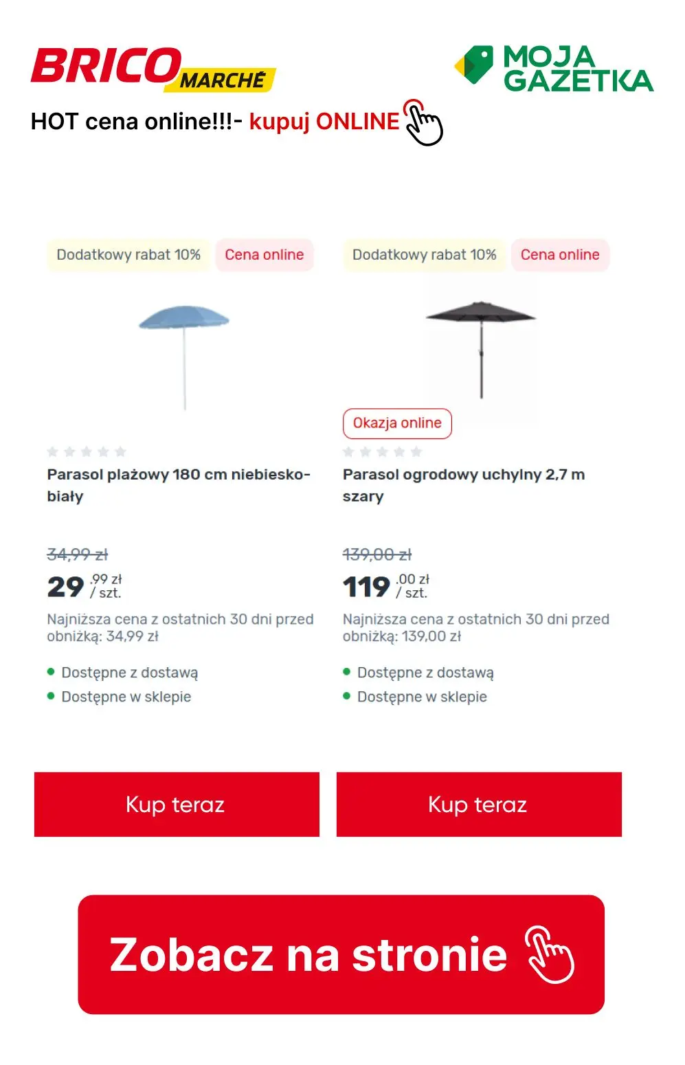 gazetka promocyjna BRICOMARCHE Ochrona przed słońcem! - Strona 2