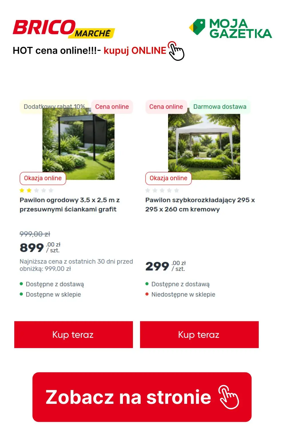 gazetka promocyjna BRICOMARCHE Ochrona przed słońcem! - Strona 3