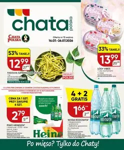Gazetka promocyjna Chata Polska, ważna od 2026-07-16 do 2026-07-26.