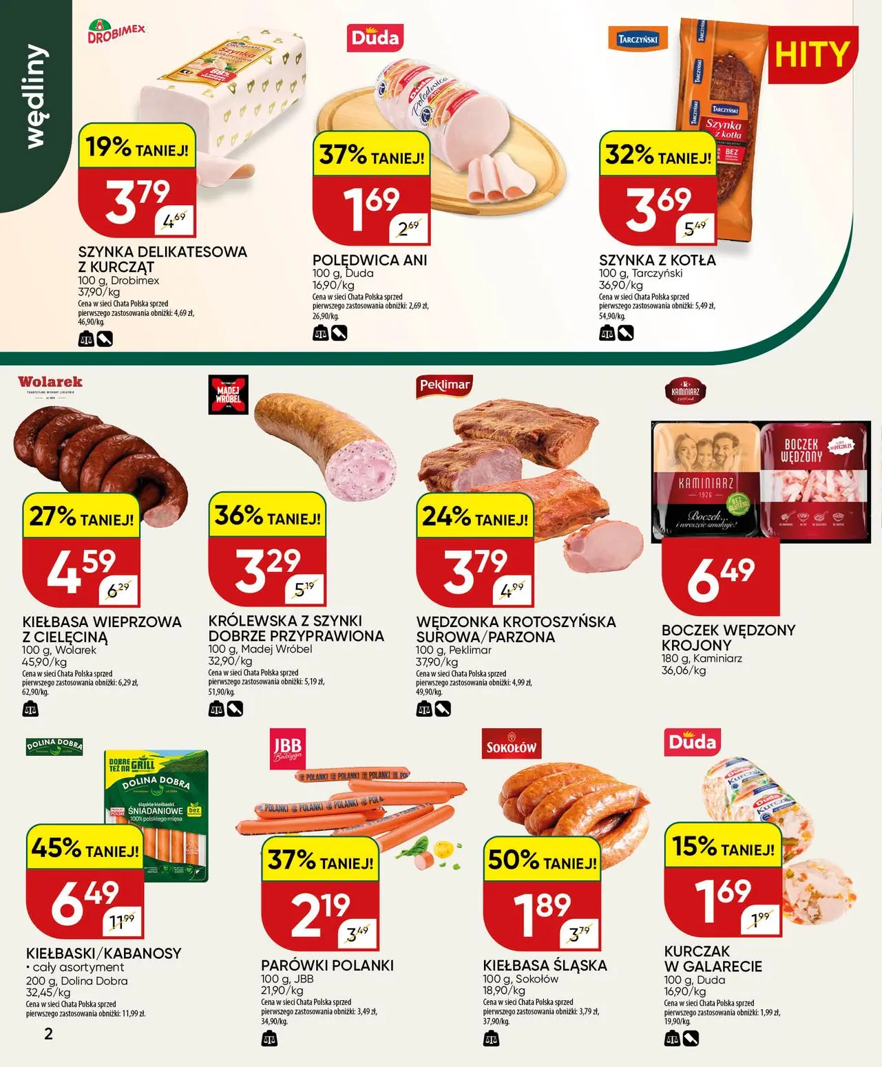 gazetka promocyjna Chata Polska Po mięso? Tylko do Chaty! - Strona 2