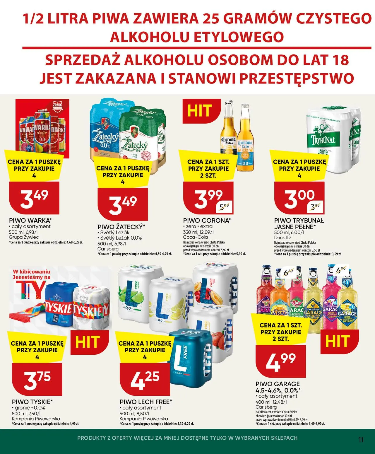 gazetka promocyjna Chata Polska Po mięso? Tylko do Chaty! - Strona 11