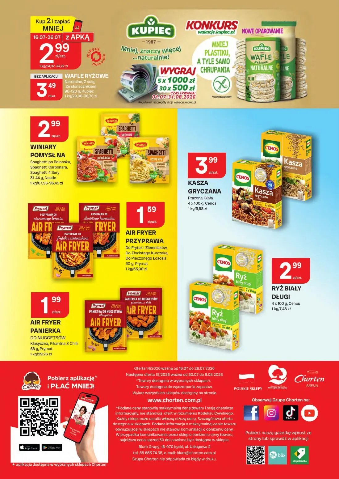 gazetka promocyjna Chorten Podlasie - market - Strona 8
