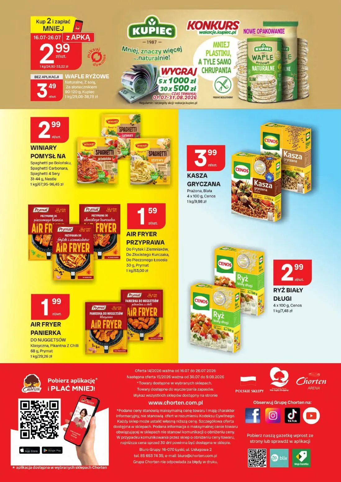 gazetka promocyjna Chorten Lubelskie, Radom - market - Strona 8