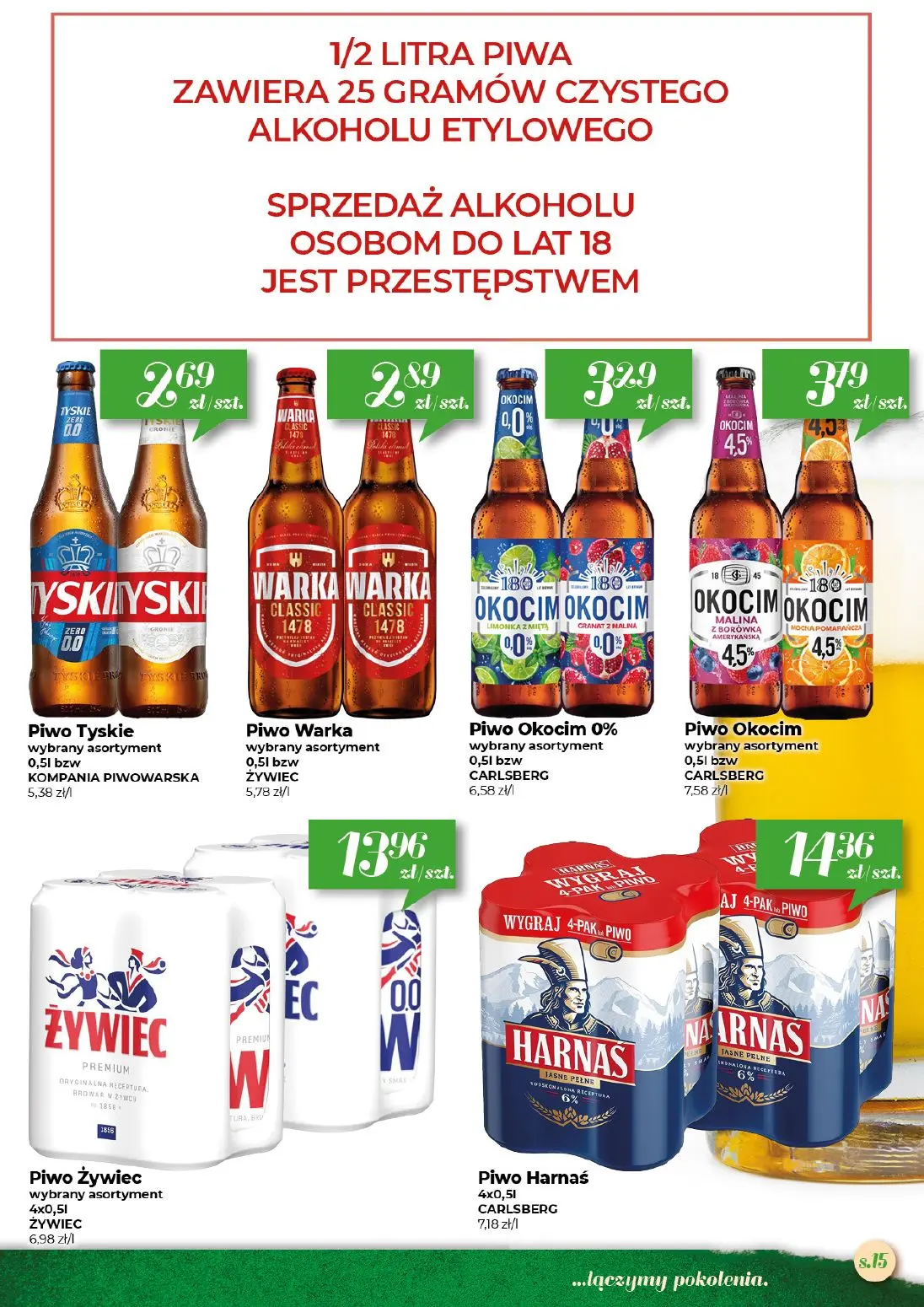 gazetka promocyjna Społem Kielce  - Strona 15