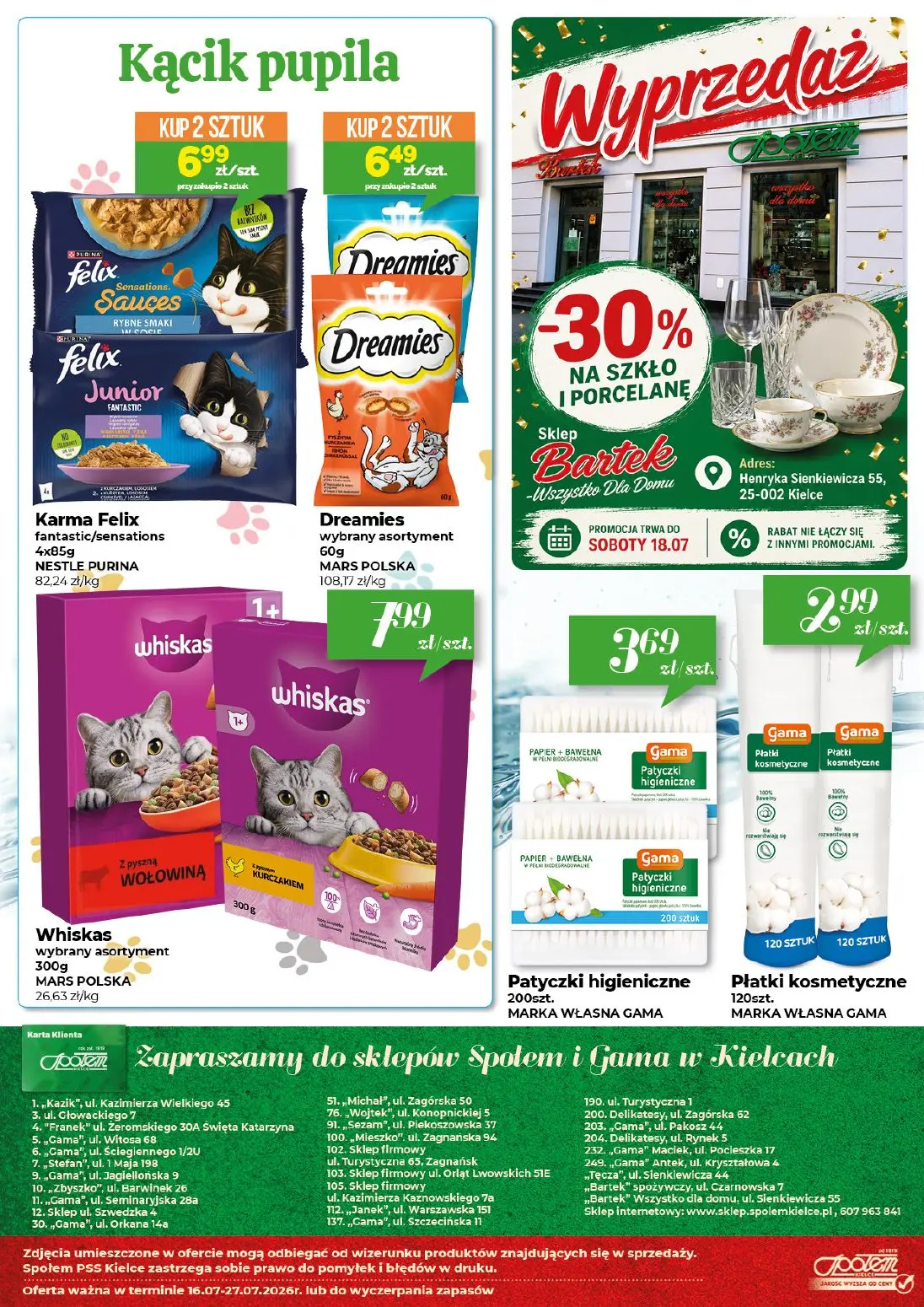 gazetka promocyjna Społem Kielce  - Strona 16