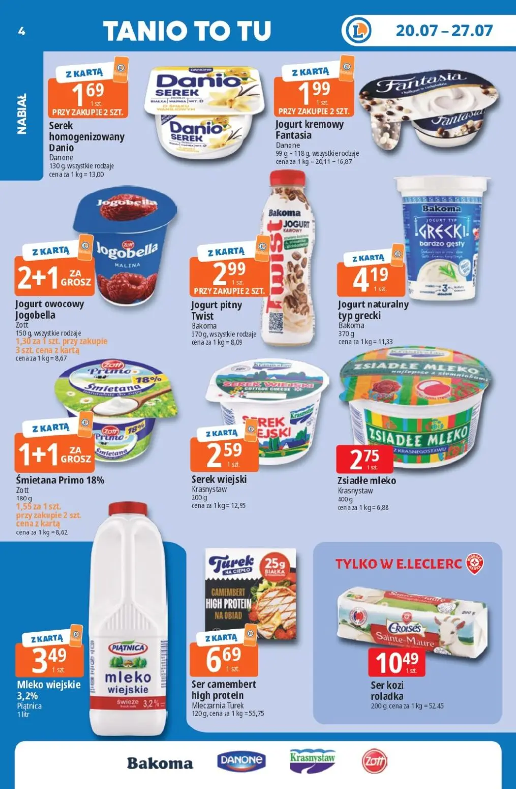 gazetka promocyjna E.Leclerc Tanio to tu! - Strona 5