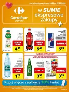 Gazetka promocyjna Carrefour Express, ważna od 2026-07-21 do 2026-07-27.