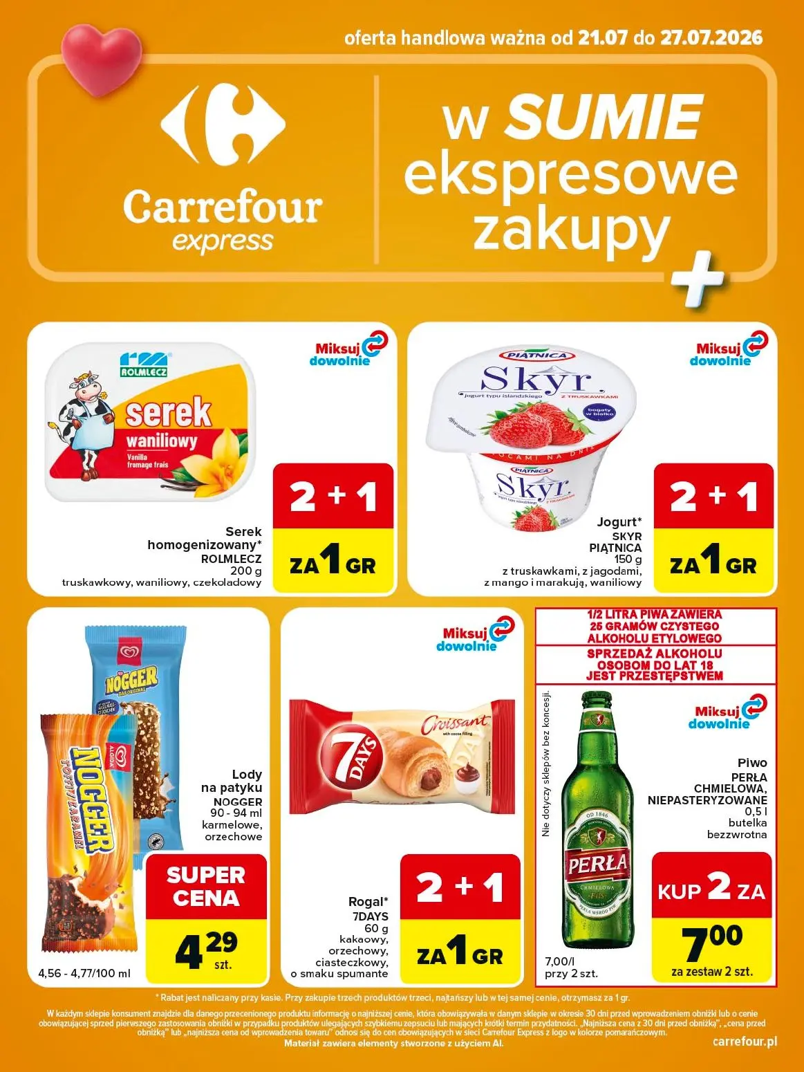gazetka promocyjna Carrefour Express W sumie ekspresowe zakupy - Strona 2