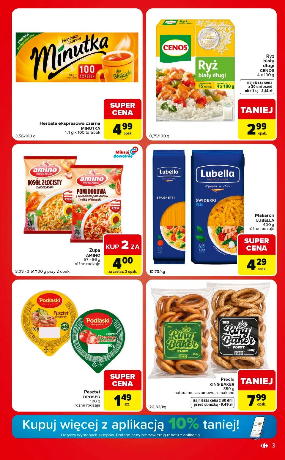 gazetka promocyjna Carrefour Market W sumie ekspresowe zakupy - Strona 3