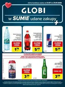 Gazetka promocyjna Globi, ważna od 2026-07-21 do 2026-07-27.