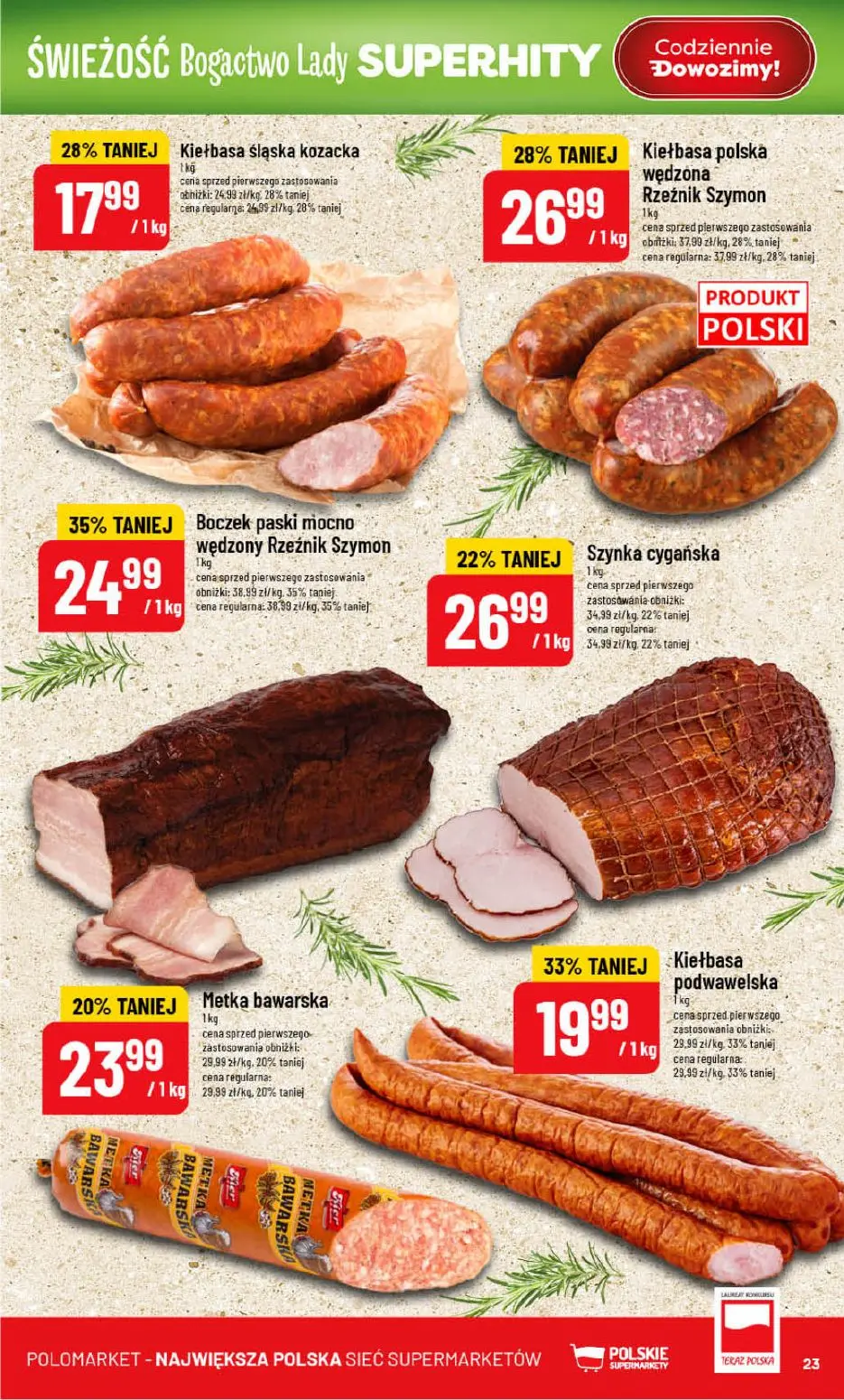 gazetka promocyjna POLOmarket  - Strona 23