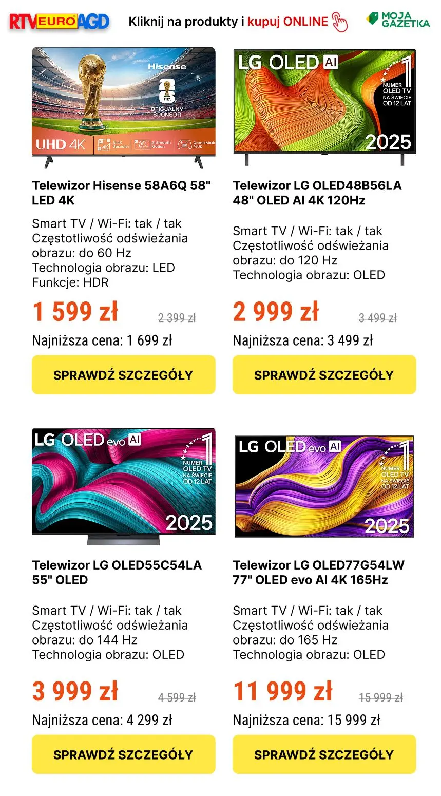 gazetka promocyjna RTV EURO AGD Mistrzowska wyprzedaż - TV, smartfony, laptopy - Strona 5