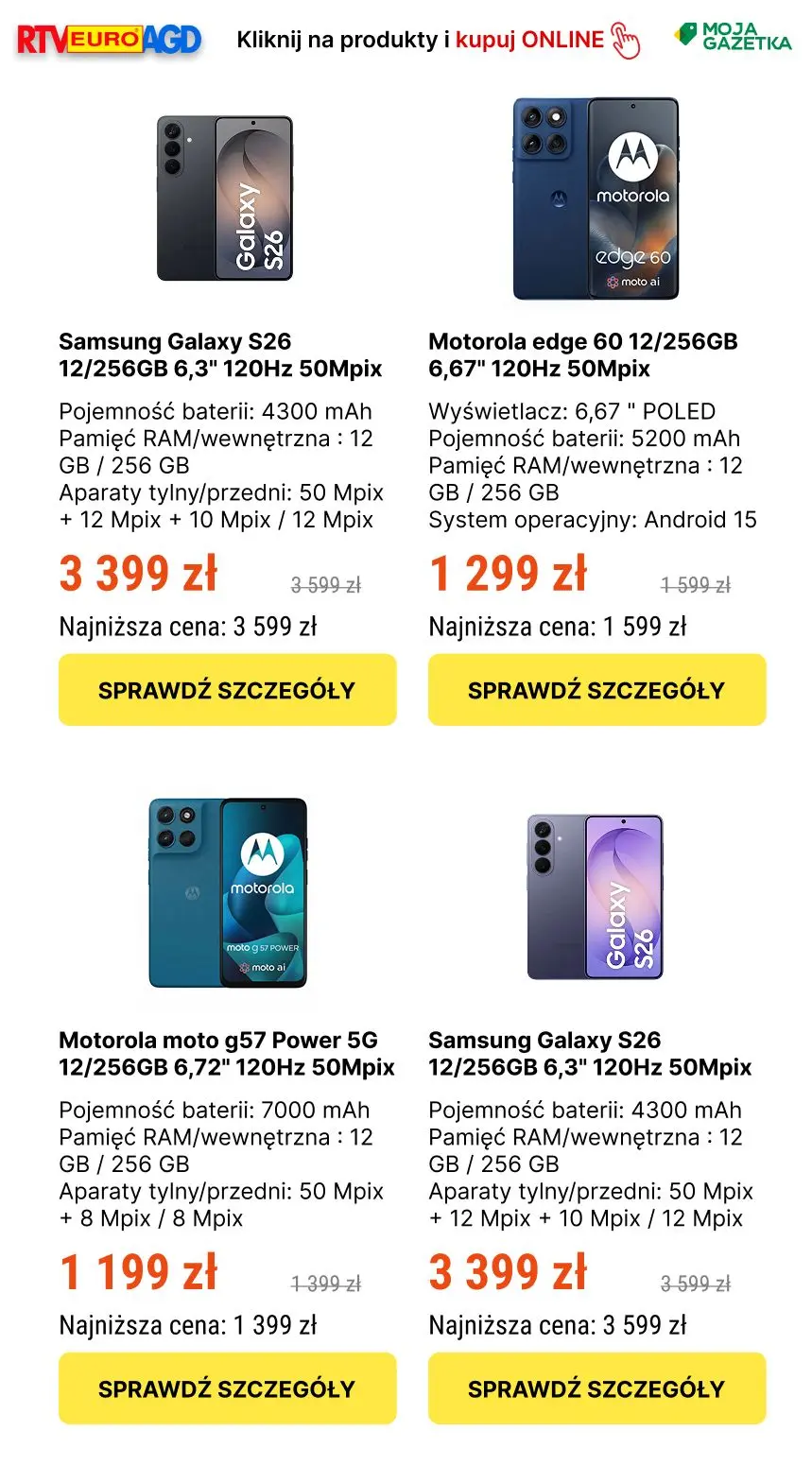gazetka promocyjna RTV EURO AGD Mistrzowska wyprzedaż - TV, smartfony, laptopy - Strona 7