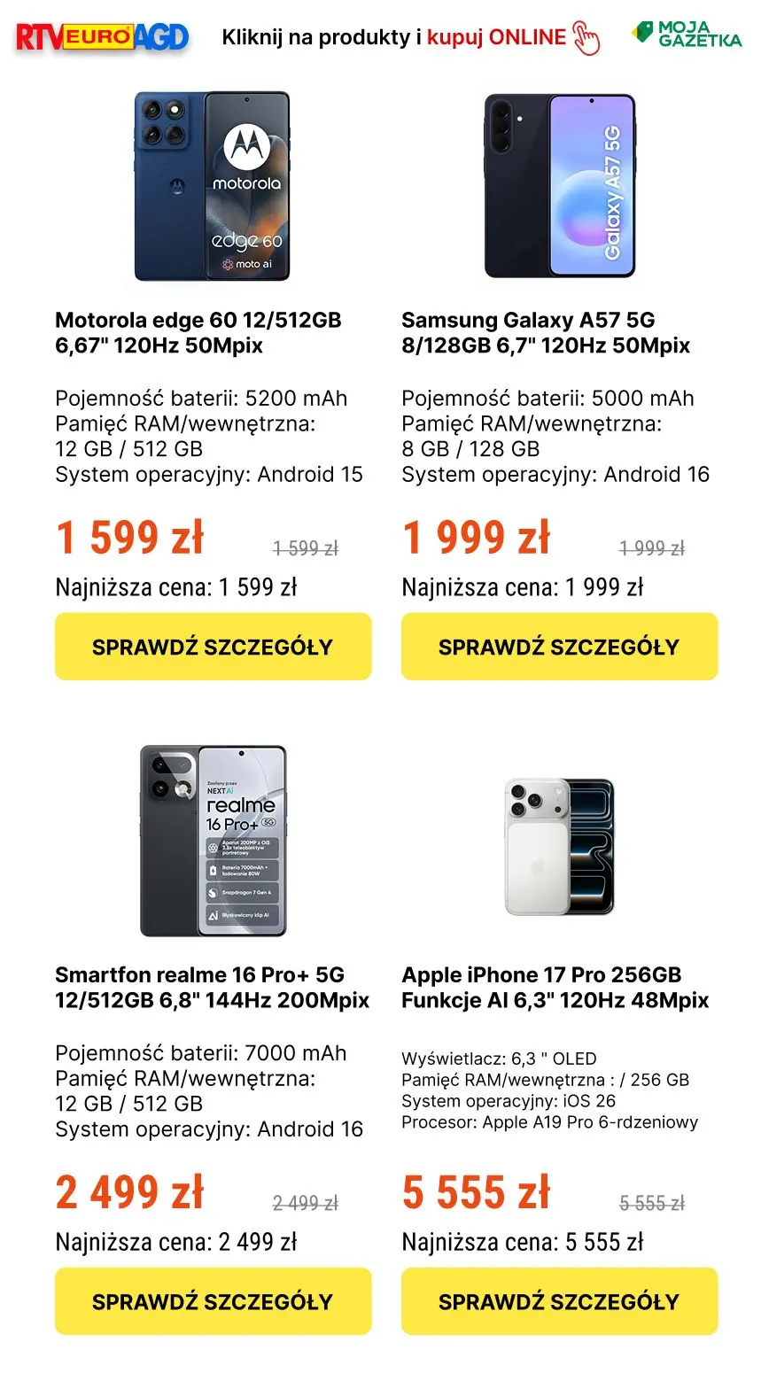 gazetka promocyjna RTV EURO AGD Mistrzowska wyprzedaż - TV, smartfony, laptopy - Strona 9