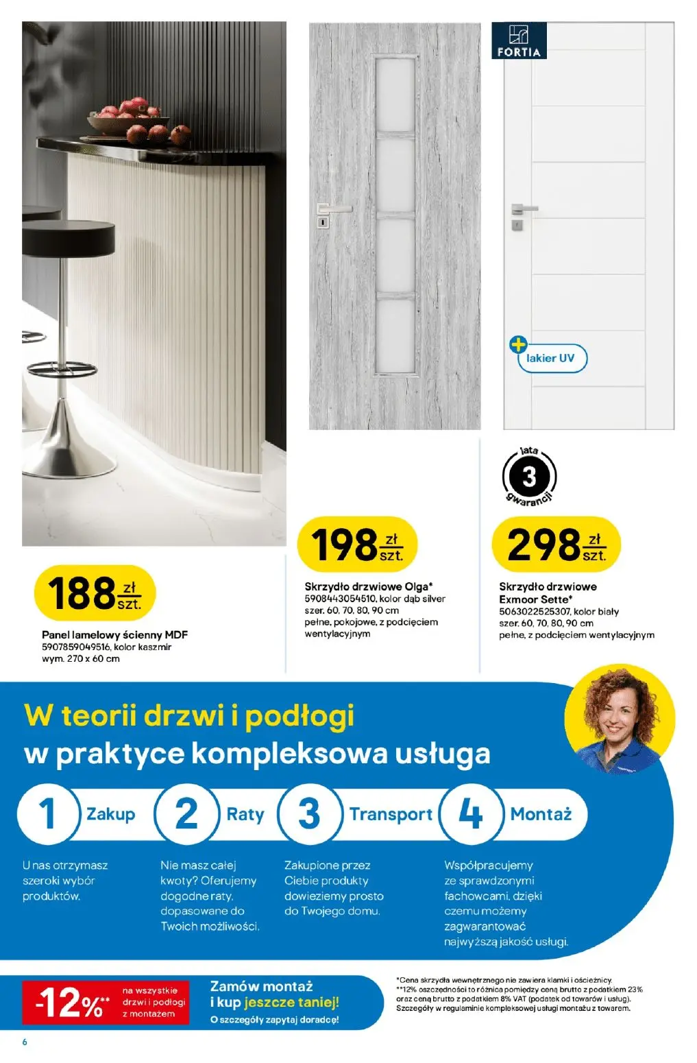 gazetka promocyjna castorama W teorii drzwi i podłogi - Strona 6
