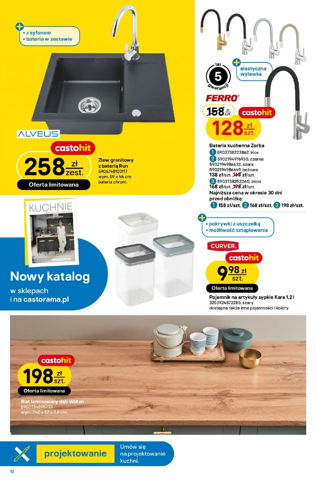 gazetka promocyjna castorama W teorii drzwi i podłogi - Strona 12
