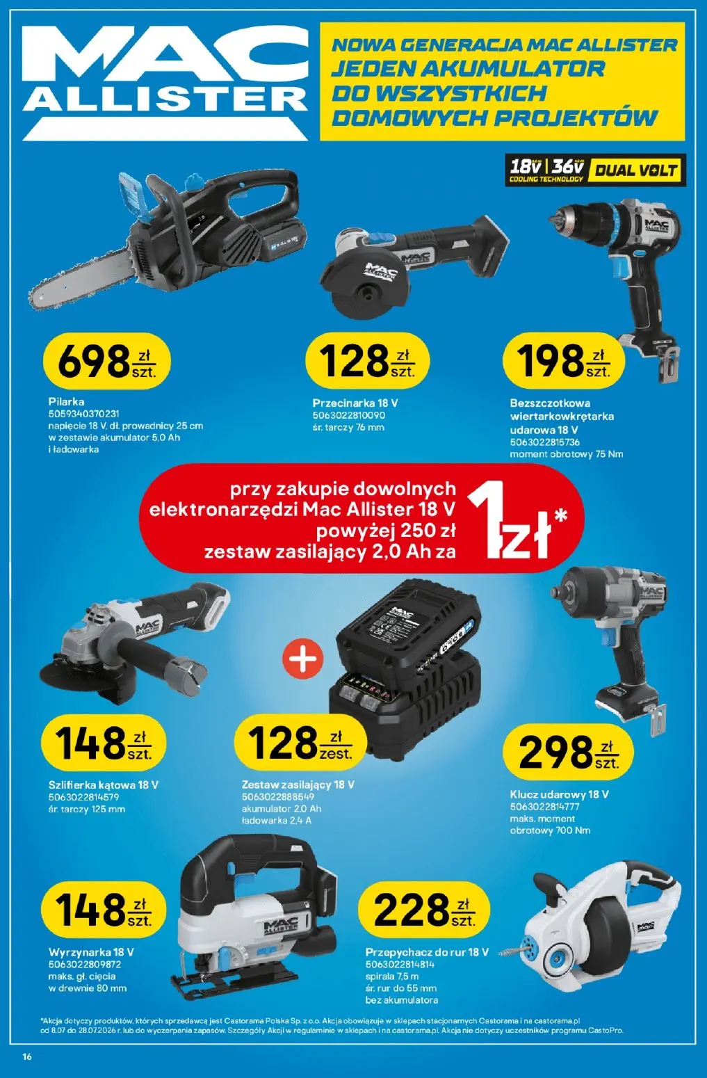 gazetka promocyjna castorama W teorii drzwi i podłogi - Strona 16
