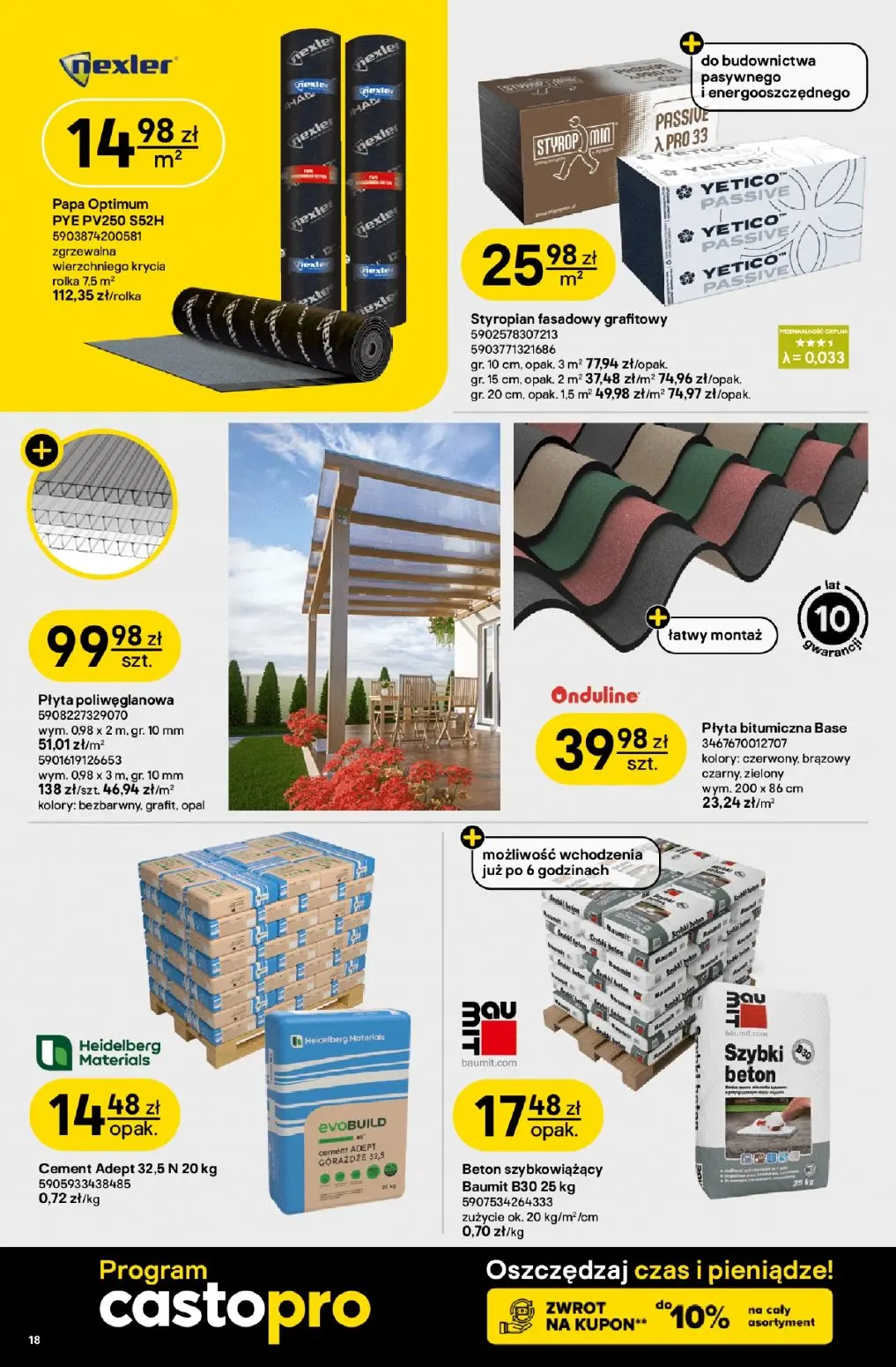 gazetka promocyjna castorama W teorii drzwi i podłogi - Strona 18