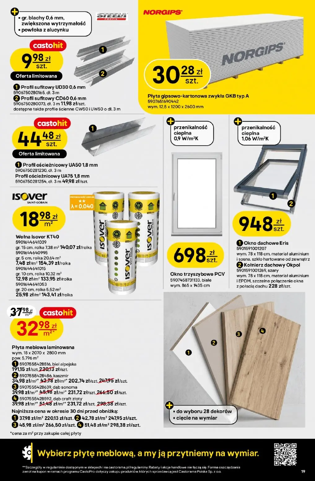 gazetka promocyjna castorama W teorii drzwi i podłogi - Strona 19