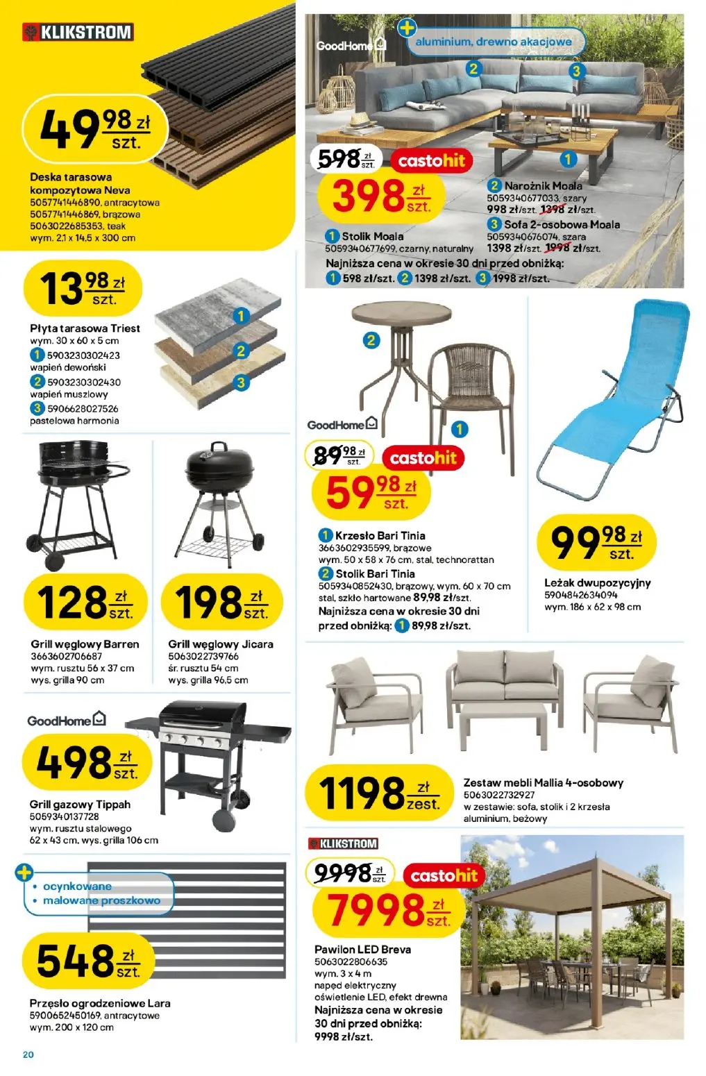 gazetka promocyjna castorama W teorii drzwi i podłogi - Strona 20