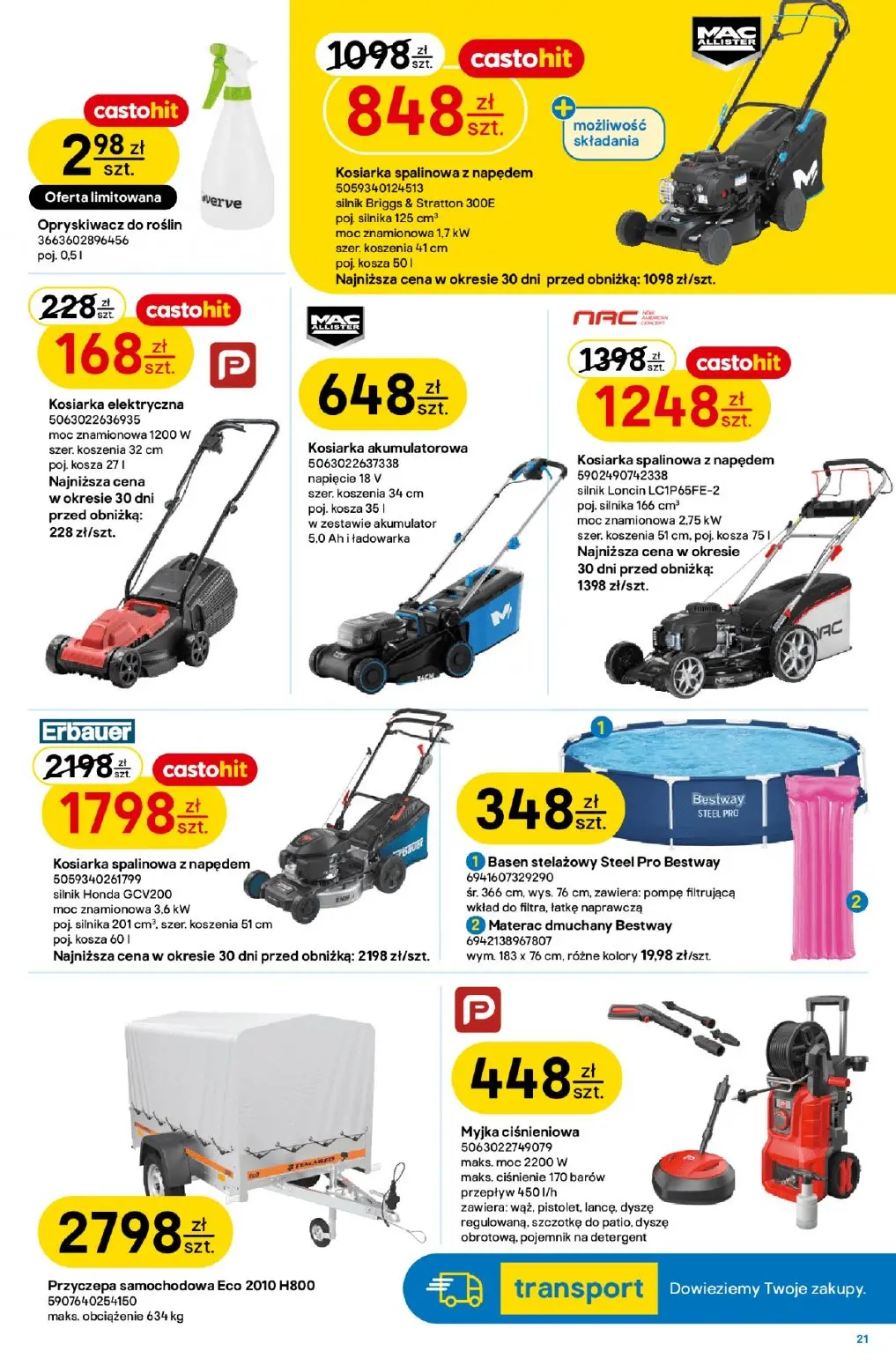 gazetka promocyjna castorama W teorii drzwi i podłogi - Strona 21
