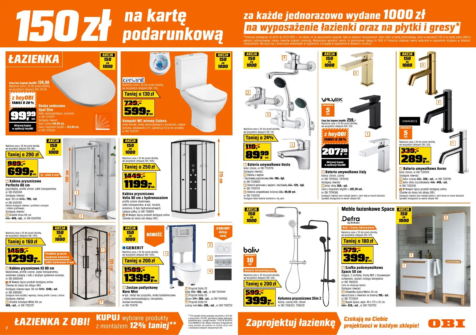 gazetka promocyjna OBI Bobrowe bonusy - Strona 2