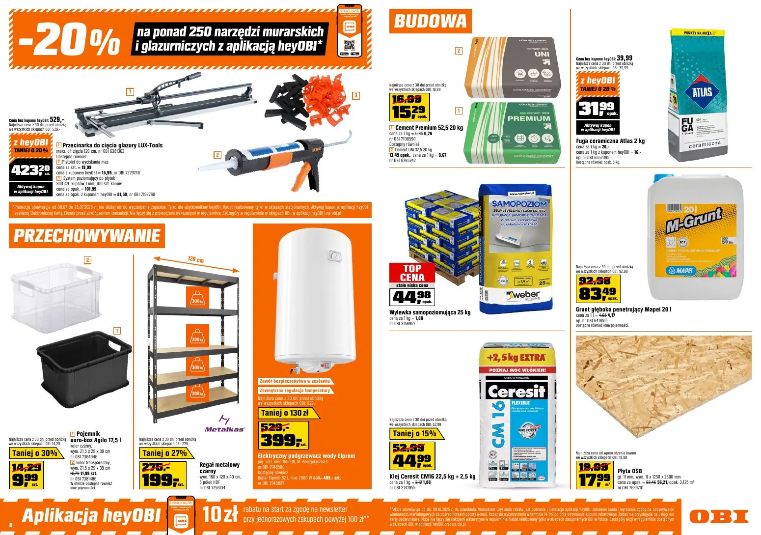 gazetka promocyjna OBI Bobrowe bonusy - Strona 5