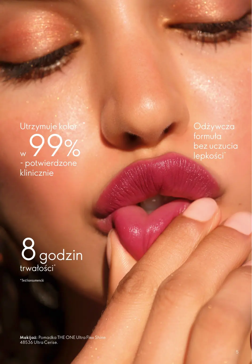 gazetka promocyjna ORIFLAME Natychmiastowy połysk i trwały kolor - Strona 5